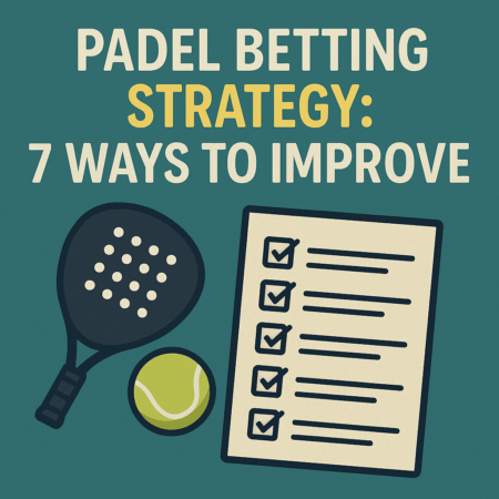 Padel Betting Strategy: 7 Ways to Improve