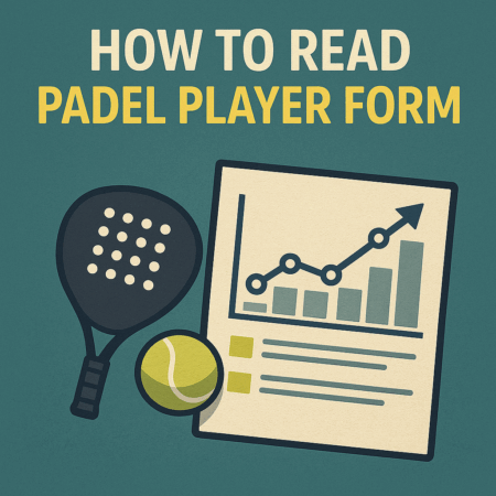 How to Read Padel Player Form
