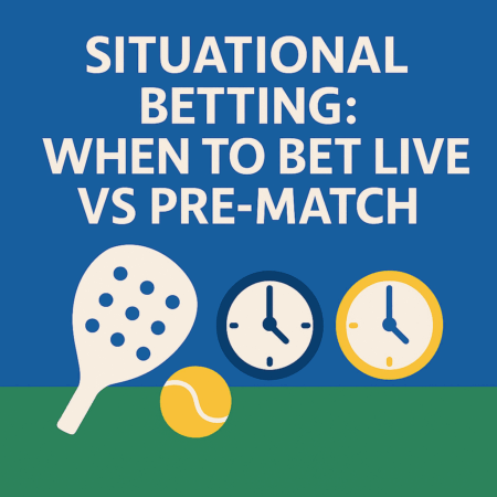 Situational Betting: When to Bet Live vs Pre-Match (Padel Strategy Guide)