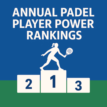 Annual Padel Player Power Rankings (Updated Yearly)