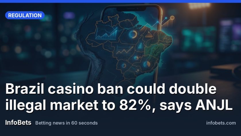 A smartphone screen showing a betting app overlaid on a map of Brazil.