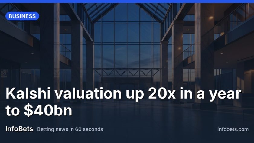 Kalshi valuation up 20x in a year to $40bn