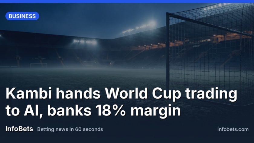 Kambi hands World Cup trading to AI, banks 18% margin