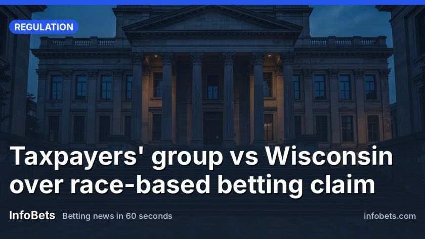 Taxpayers' group vs Wisconsin over race-based betting claim
