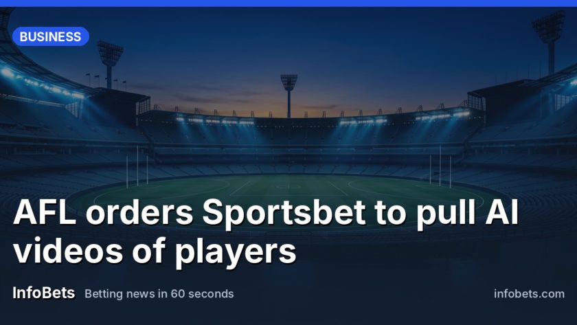 An empty Australian Rules football stadium at dusk with floodlights on & no crowd visible.
