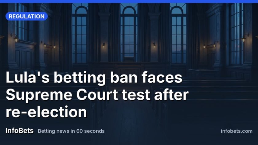 An empty courtroom bench beneath tall windows at dusk, no papers or seals visible