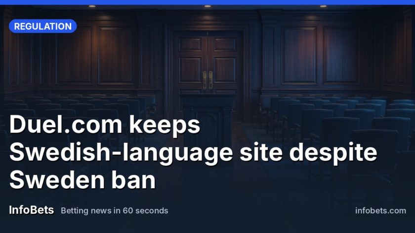 Duel.com keeps Swedish-language site despite Sweden ban