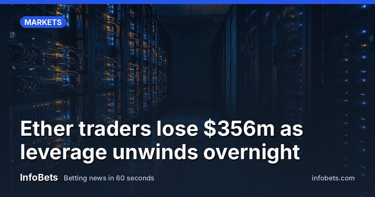 A dim server room corridor lined with blinking rack lights & no visible text.
