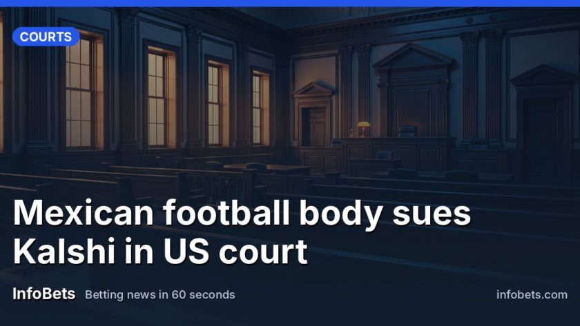 An empty federal courtroom with wooden benches & tall windows, no papers or signage visible.