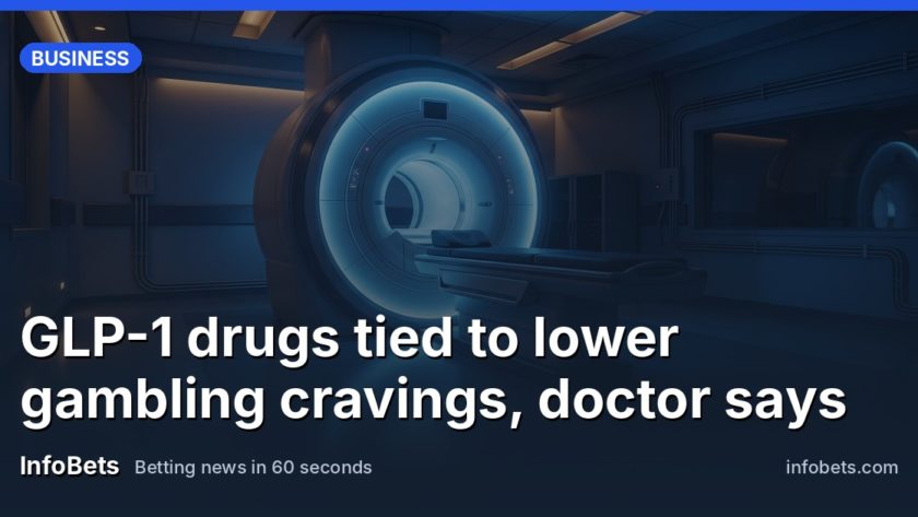 An empty hospital MRI scanning room bathed in soft blue light, machine visible, no people or text.