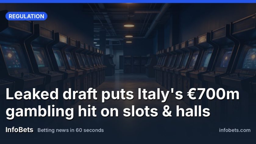 A long hall of dark, silent arcade cabinets stands under dimmed amber lights at closing time, their glass glowing faintly, with a polished concrete floor reflecting the soft overhead glow.