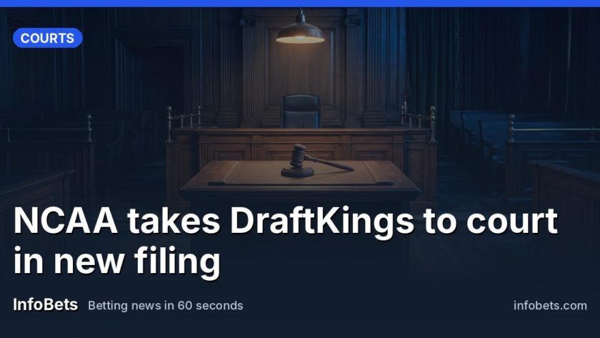 NCAA takes DraftKings to court in new filing