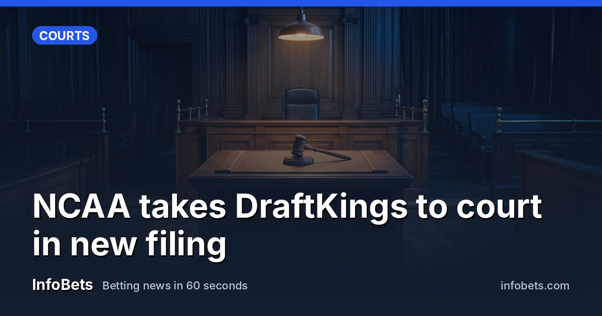 NCAA takes DraftKings to court in new filing