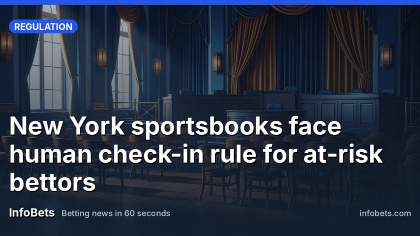 New York sportsbooks face human check-in rule for at-risk bettors