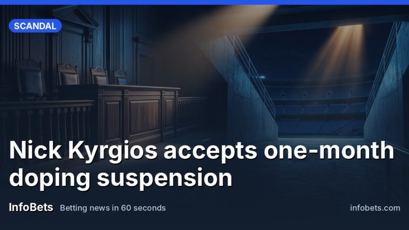 An empty courtroom bench and a stadium tunnel at night, a single spotlight cutting through the dark.