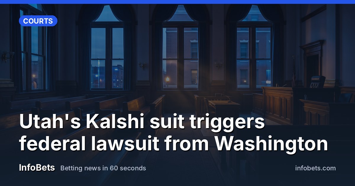 An empty federal courtroom with wooden benches & tall windows at dusk.